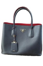Preloved Prada Double Saffiano