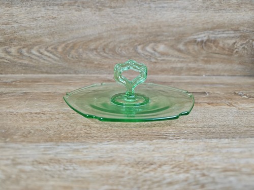 Glowing depression glass small - depression,