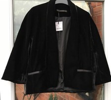 BNWT ZARA BLACK DRESSY VELVET