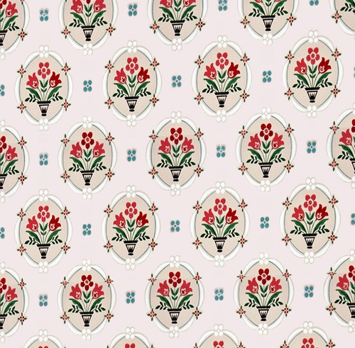 Dolls house wallpaper - dolls,