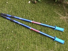 Pair walking hiking poles