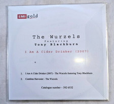 THE WURZELS "I AM A CIDER DRINKER 2007" RARE PROMO CD TONY BLACKBURN