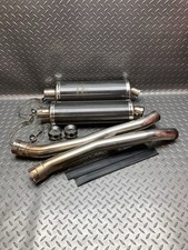 Kawasaki ZZR1400 / 2008-2011 ABS / 350mm CARBON END CAN EXHAUST / KIT / Delkevic