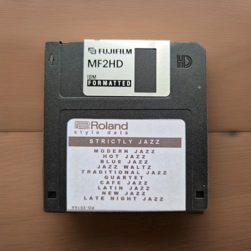 Strictly jazz floppy disk - floppy,