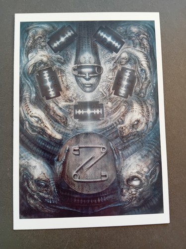 Giger art postcard - h,