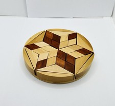 30-Piece Hexagon-Shaped Wooden