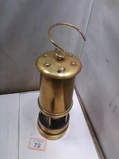 Miner's Brass Lamp