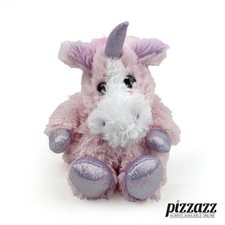 Microwaveable Small Soft Toy Hot/Cold Lavender Scented Wheat Plush Unicorn
