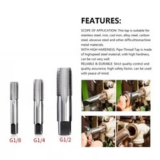 NEW G1/8 G1/4 G1/2 HSS Taper