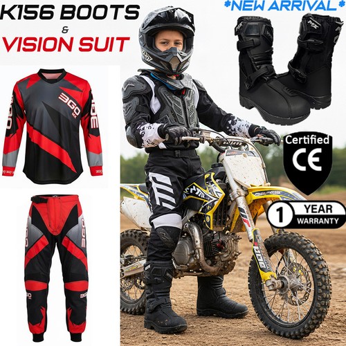 Kids motorbike boots cub - motorbike,