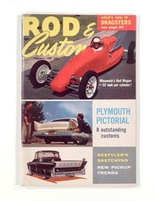1958 Feb ROD & CUSTOM mid-century HOT RODS pickup truck mods DRAGSTERS more