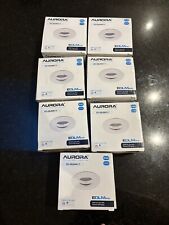 BNIB Job Lot 7 x Aurora EN-DLM411 EDLM Matt White IP65 GU10 Fixed Downlight
