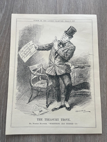1927 punch print winston - print,