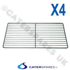 4 X STAINLESS STEEL SHELF