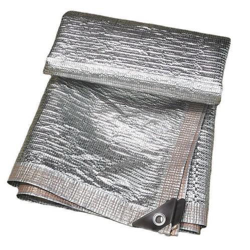 Reflective sun shade sail net - reflective,