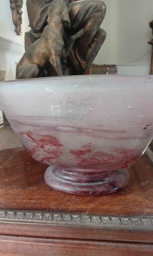 Antique daum nancy signed - antique,