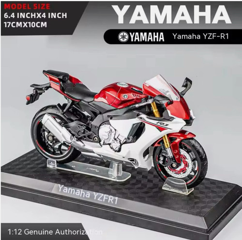 New scale diecast yamaha - 1:12,
