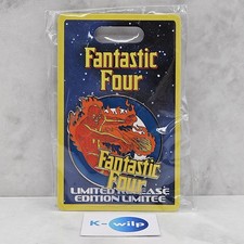 Disney Human Touch Fantastic Four Pin Badge New In Packagaing Limited Release
