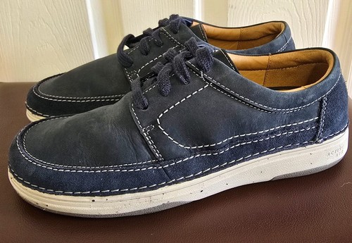 Clarks active air blue nubuck - clarks,