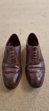 Oxblood Loake Brogue Shoes Size 7