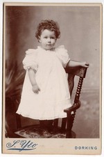 CABINET CARD Photograph