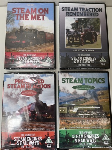 Steam engines railways dvd - steam,