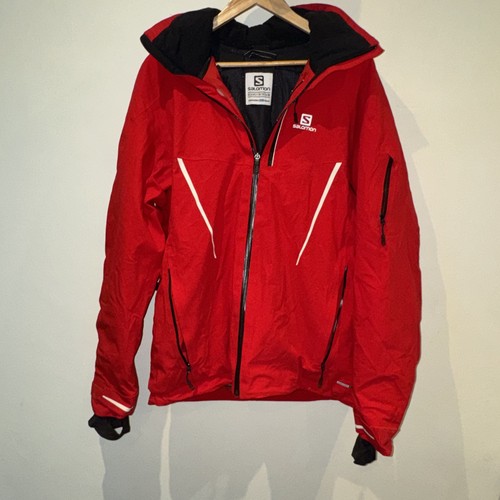 Salomon ski jacket - salomon, red