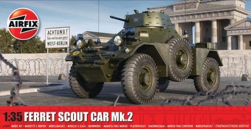 Airfix daimler ferret - airfix,