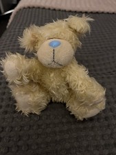 Yellow Cream Tatty Puppy Blue Nose Friends Me to You Soft Toy Plush Small Tatty