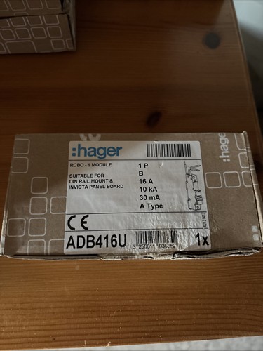Hager adb416u 16a 10ka - hager,