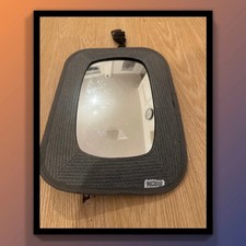 Nuby Baby Car Mirror – Rear-Facing Seat View – Hex Pattern Frame – Safety Travel