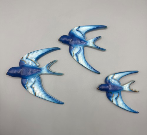 Vintage flying swallow bird - flying,