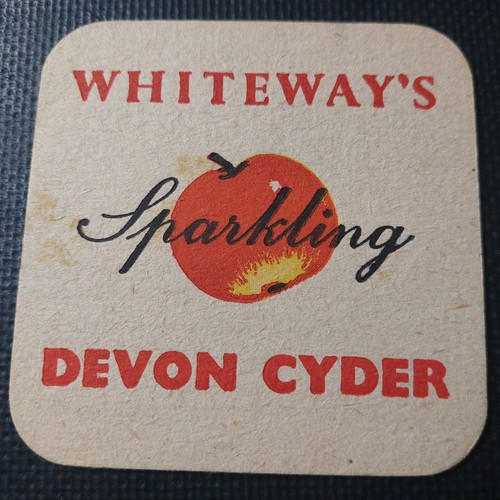 Whiteways cider beer mat - cider,