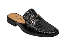 Mens Real Leather Backless