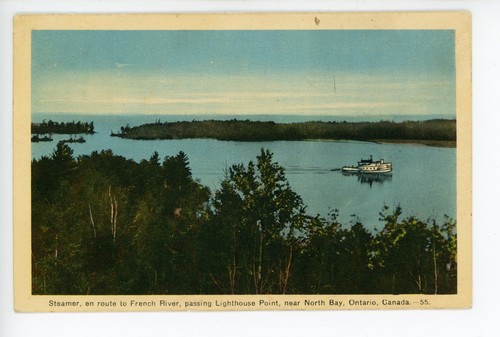 Steamer ship near north bay - ship,