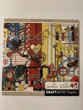 Enjoy the Moment - Serif Craft Artist Sahlin Studio digikit papercrafting CD Rom