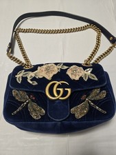 Gucci Velvet  Dragonfly Floral
