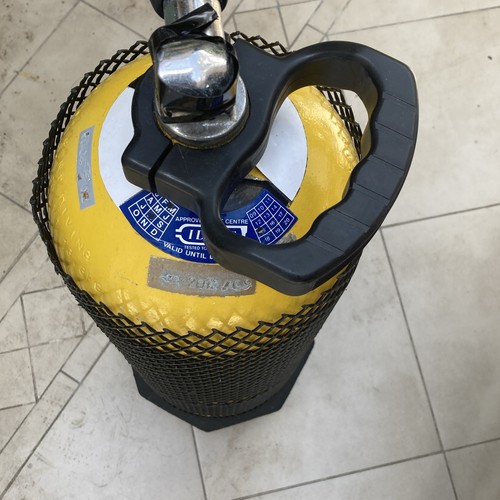 Yellow vintage scuba - vintage, diving