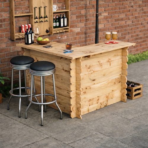 Sale rustic wooden interlock - rustic,
