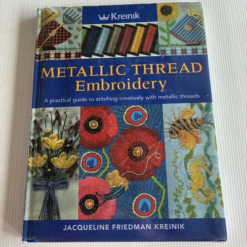 Metallic thread embroidery - thread, hc