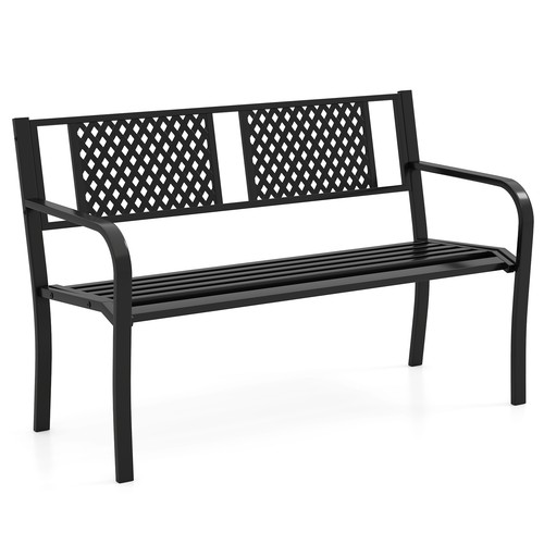 300kg metal garden bench - 300kg,