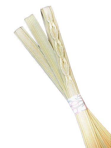 Pure silk flat braid - silk,