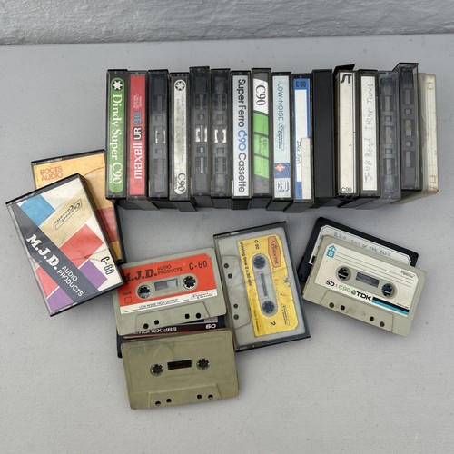 Bundle used blank cassette - used,