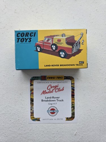 Corgi collectors club - corgi,