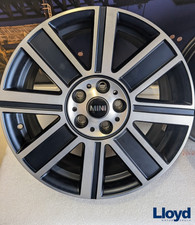 Genuine MINI F55 Hatch REFURB 820m Enigmatic Black Alloys Wheels SINGLE 18" inch