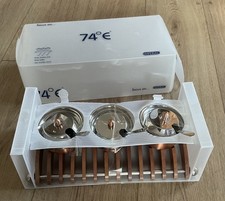 Set of 3 Copper Chutney Pickle