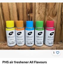  NEW Phs Aerofresh Aerosol Cartidge Refill 108ml Air Freshener 4 Mix Cans