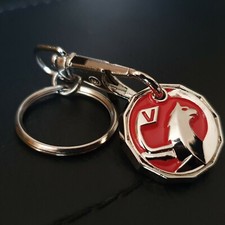 New Vauxhall Astra Zafira Touran Insignia Car Logo Coin Keyring  - CN