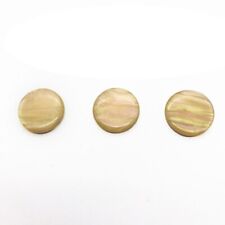 Pack Of 3 Trumpet Valve Finger Button Top Cap Replacements For Trumpeters White