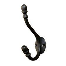 Hook Black Cast Iron Coat